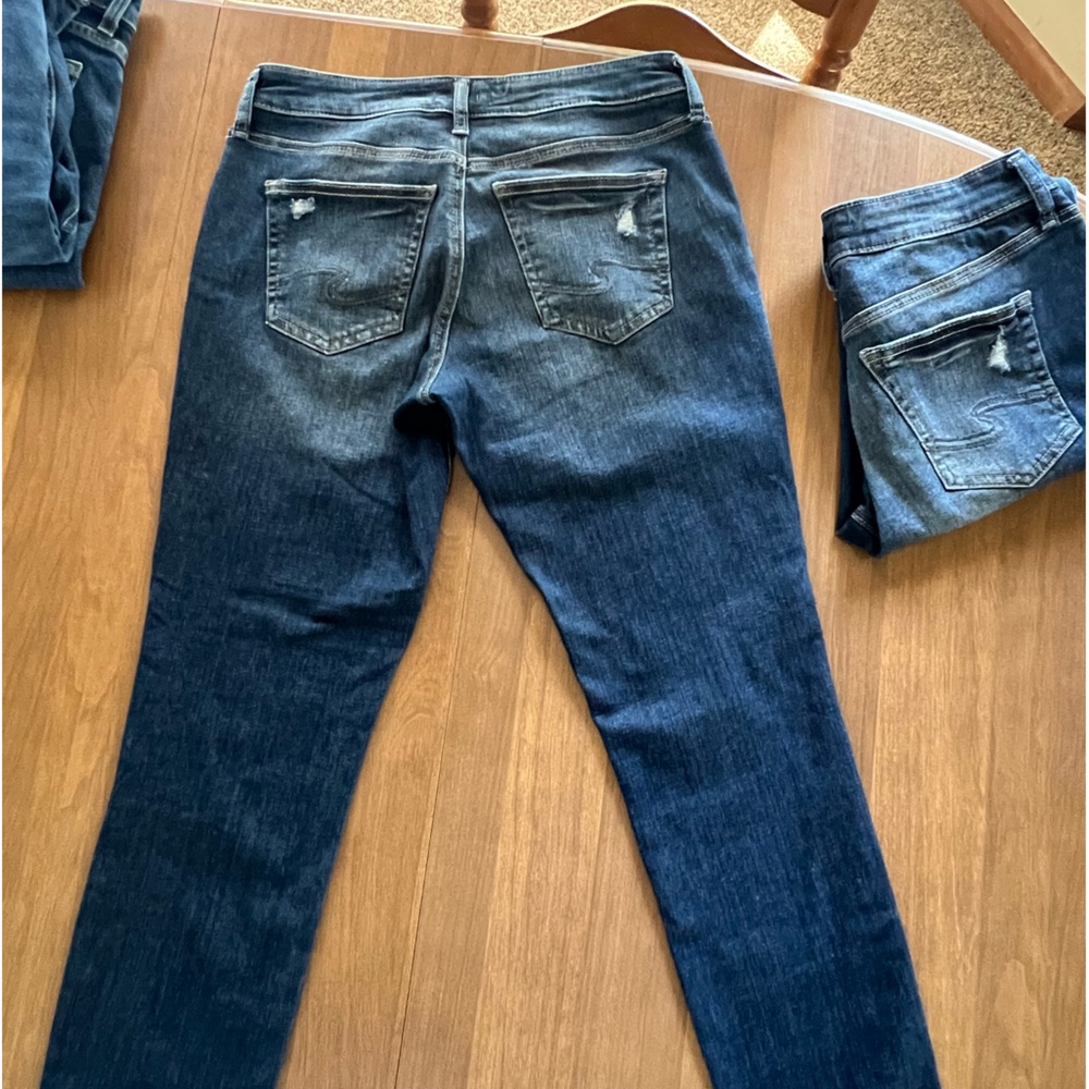 Women’s Silver Girlfriend Jeans - Picture 6 of 12